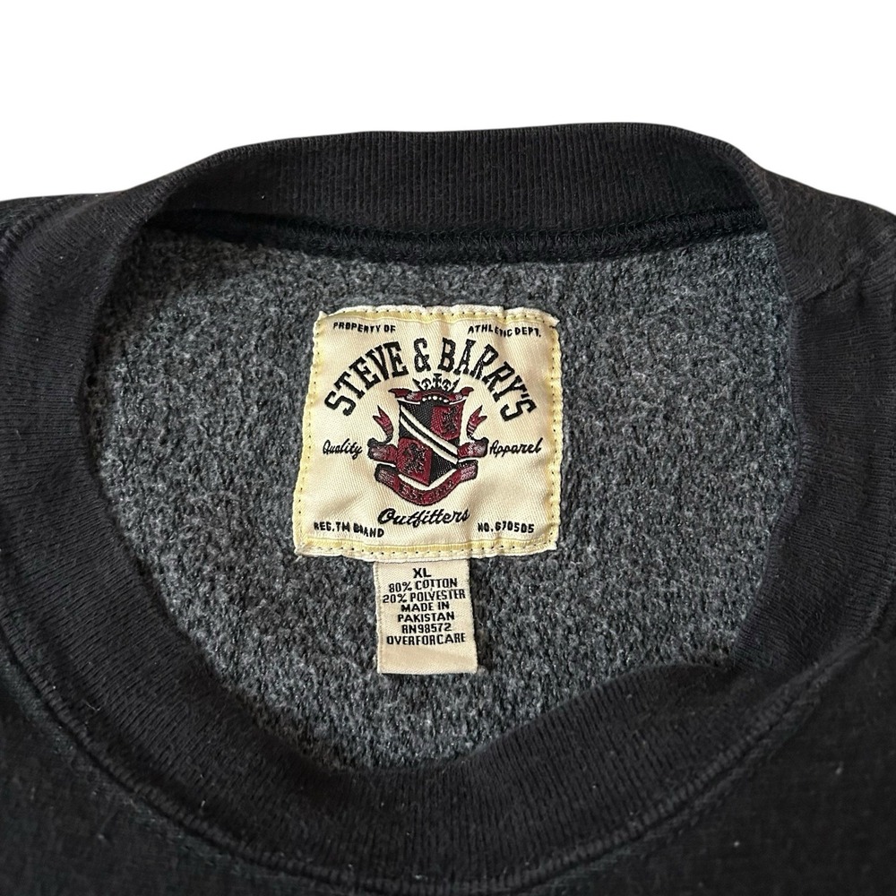 VTG Rutgers Scarlet Knights Steve And Barry's Crewneck Sweatshirt XL - Picture 3 of 6
